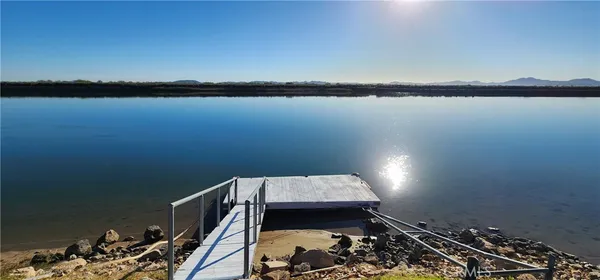 a view of roof deck and lake view