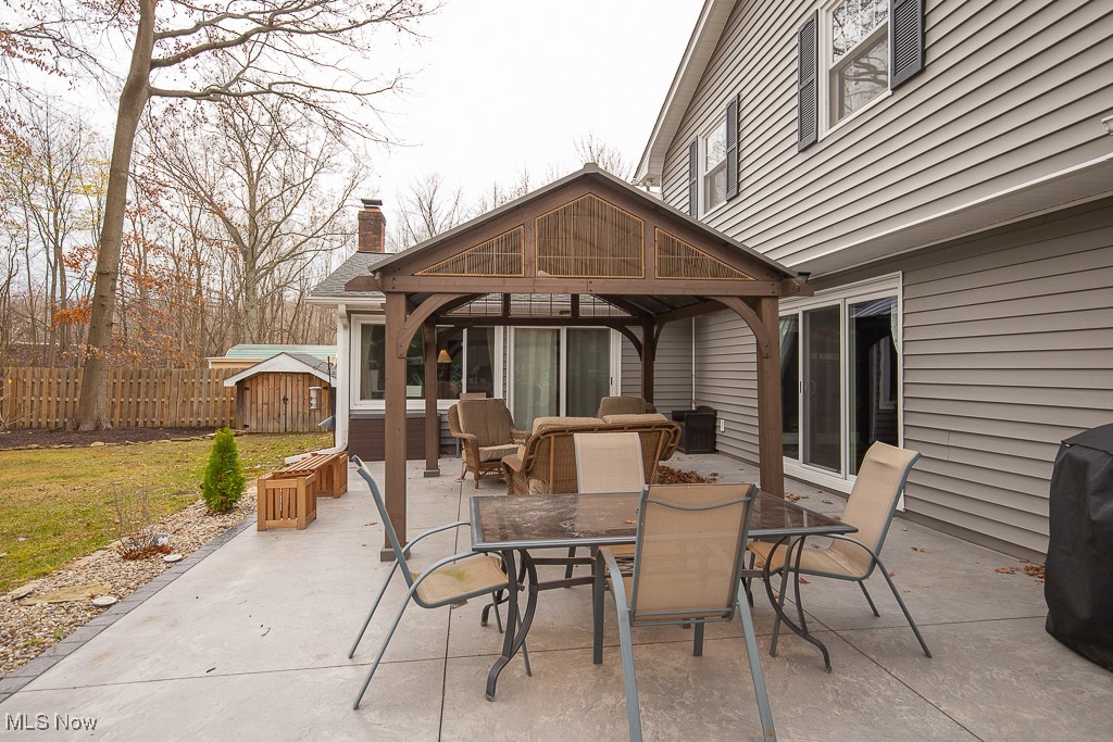 2969 Center Road Avon, OH 44011 - Photo 29 of 33 View of patio with a gazebo