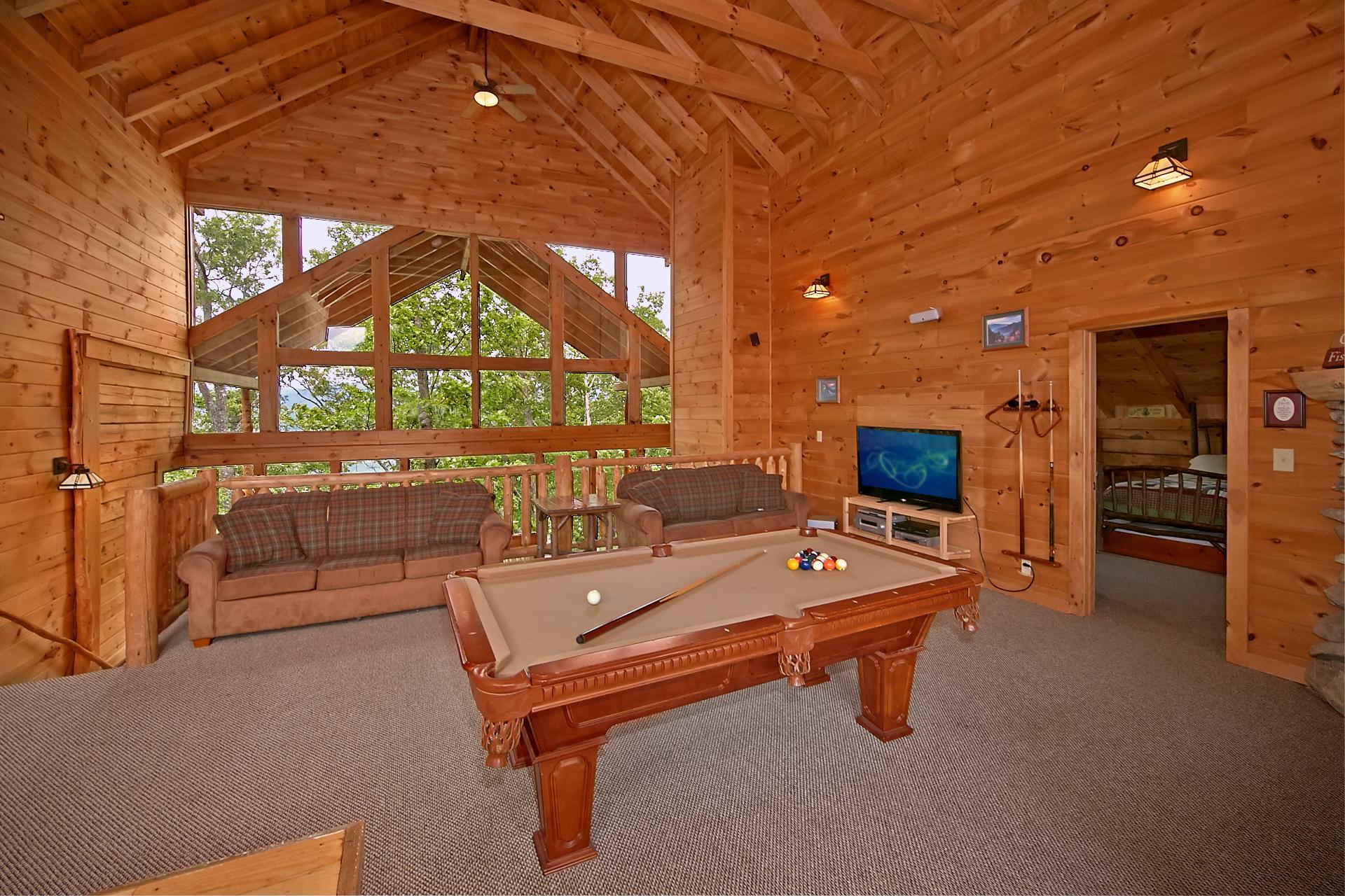 3528 Carsons Ridge Way Sevierville, TN 37862 - Photo 17 of 28 Pool Table rear