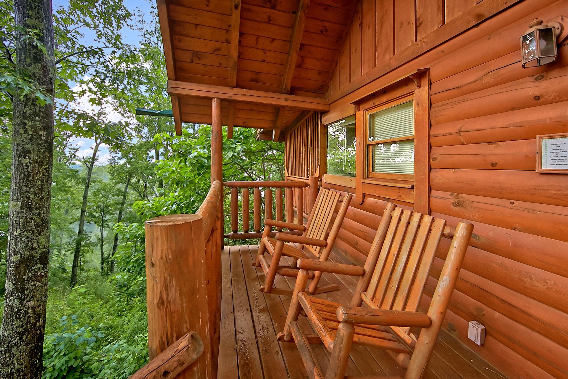 3528 Carsons Ridge Way Sevierville, TN 37862 - Photo 26 of 28 Cabin B Front Deck