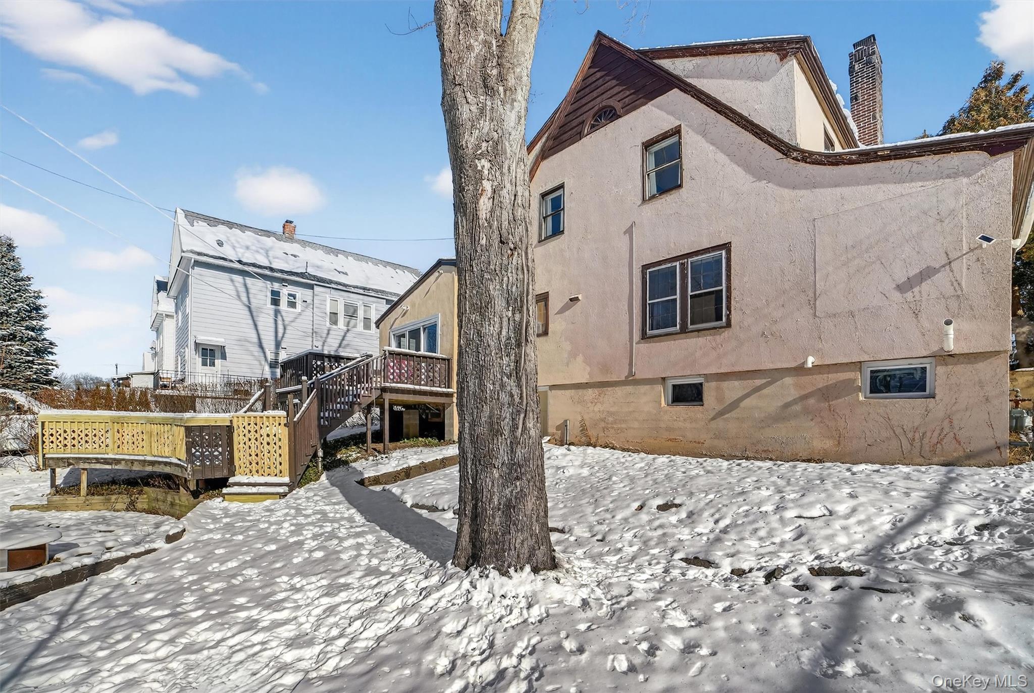 530 Dyckman Street Peekskill, NY 10566 - Photo 25 of 34 Lovely yard with multi level decking.