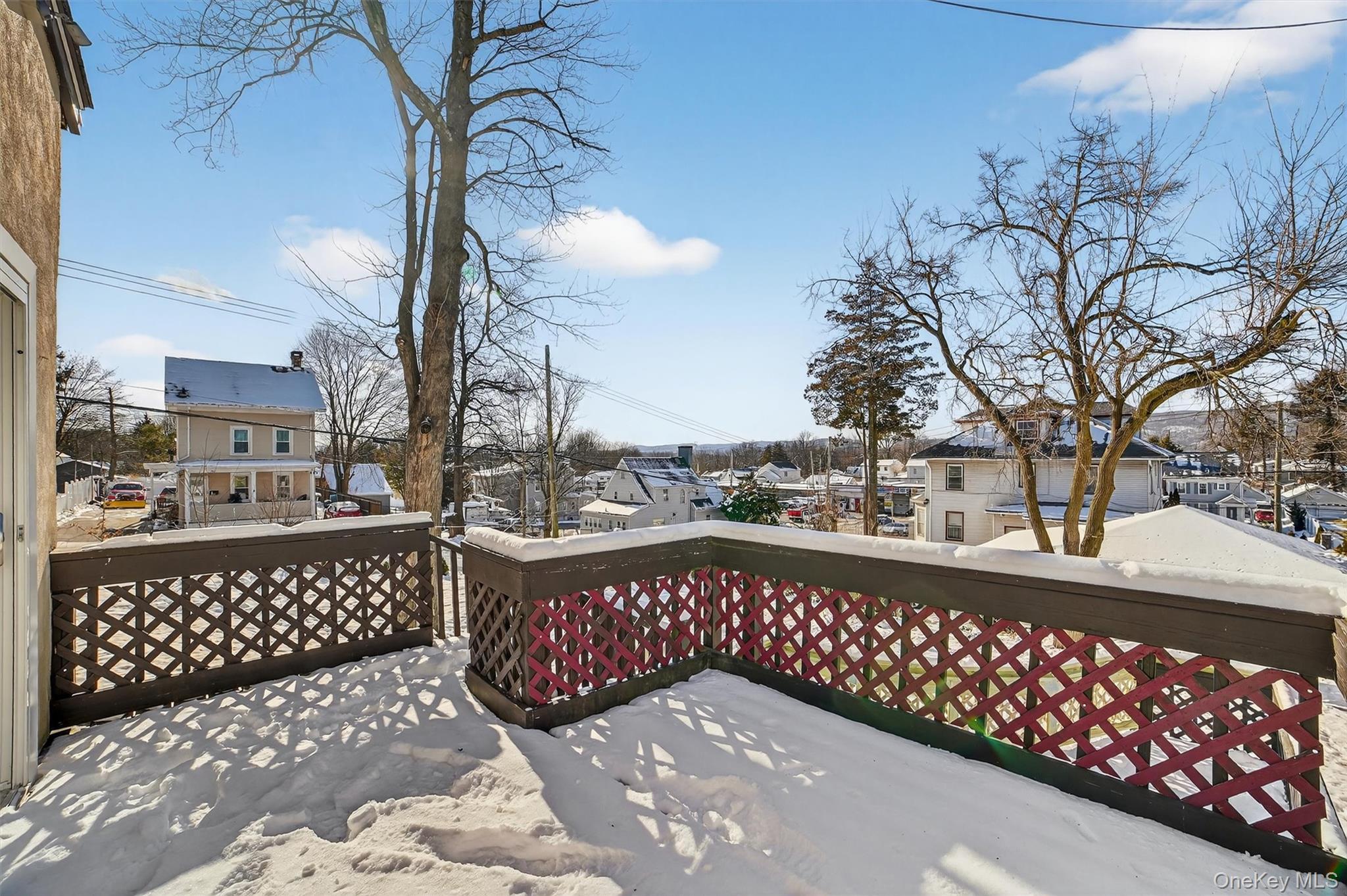 530 Dyckman Street Peekskill, NY 10566 - Photo 28 of 34 Upper level deck, accessed from recreation room.