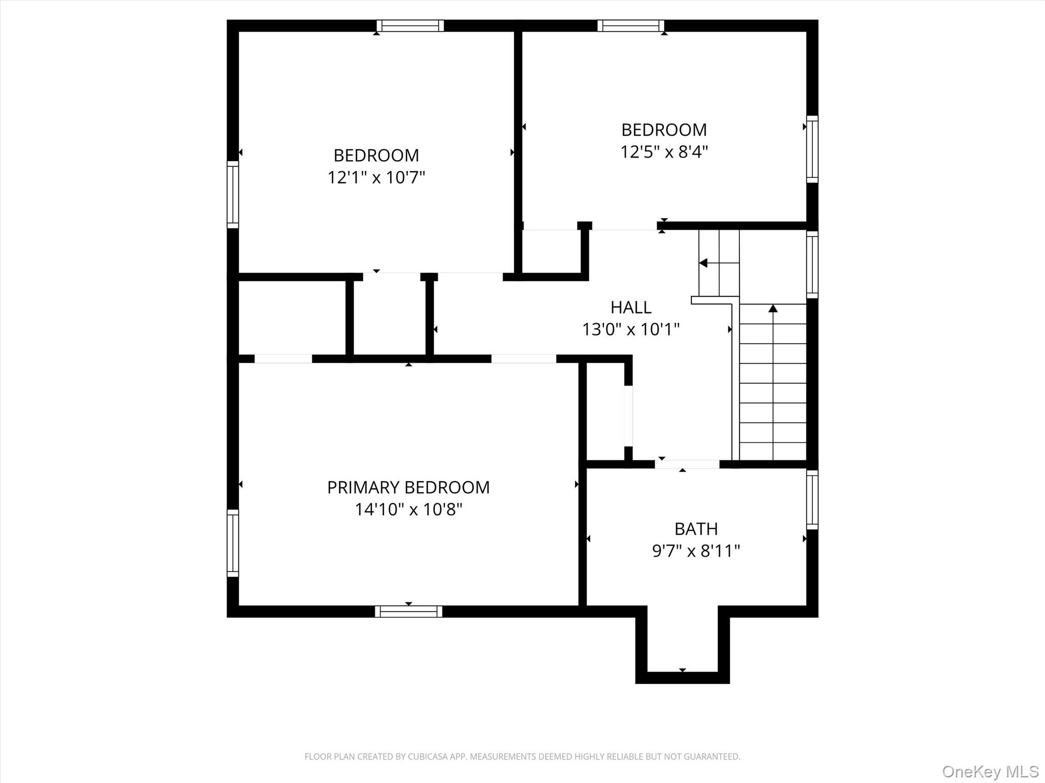 530 Dyckman Street Peekskill, NY 10566 - Photo 33 of 34 Upper level floor plan.