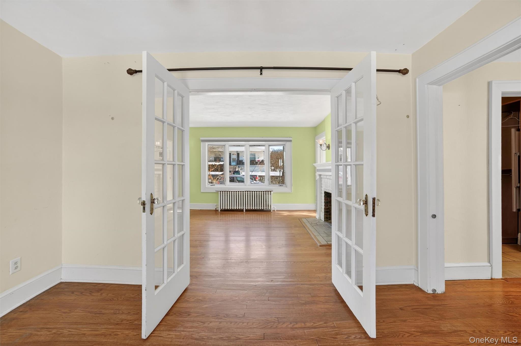 530 Dyckman Street Peekskill, NY 10566 - Photo 8 of 34 Family room or den off living room, accessed through French doors.
