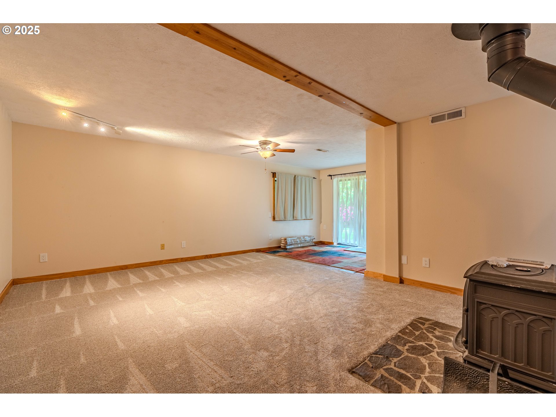 43144 Southeast Deverell Road Corbett, OR 97019 - Photo 23 of 48 a view of empty room with wooden floor