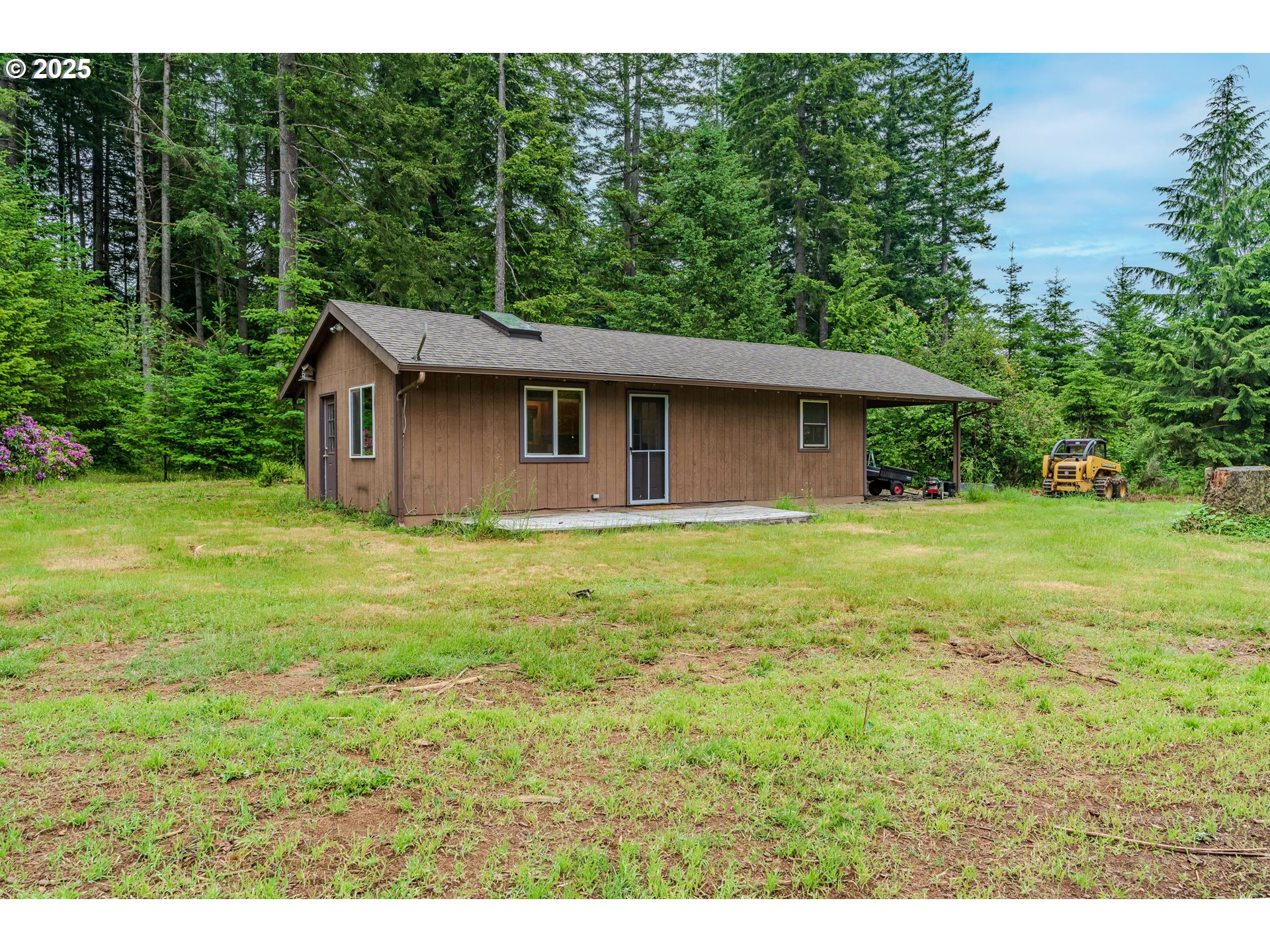 43144 Southeast Deverell Road Corbett, OR 97019 - Photo 39 of 48 a view of a house with a yard