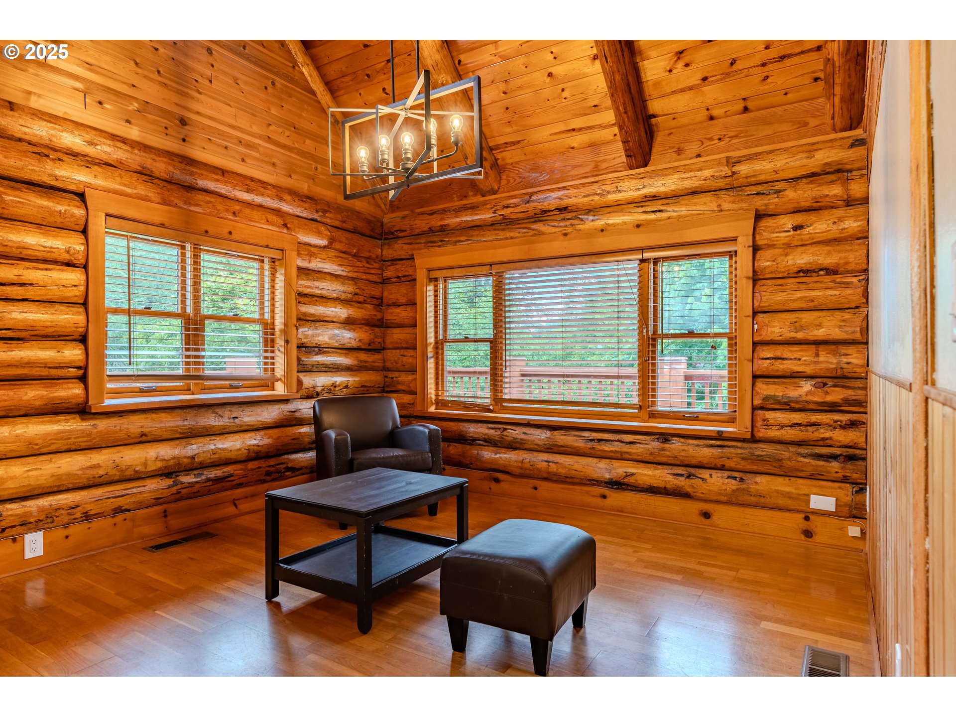 43144 Southeast Deverell Road Corbett, OR 97019 - Photo 8 of 48 a view of a patio with table and chairs