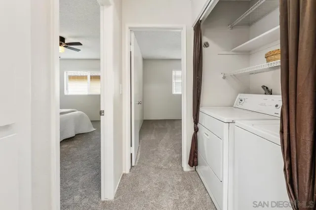 a en suite bathroom with a sink and mirror