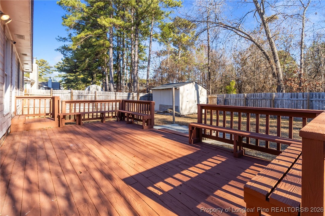 921 Flintwood Road Fayetteville, NC 28314 - Photo 38 of 44 a view of a roof deck