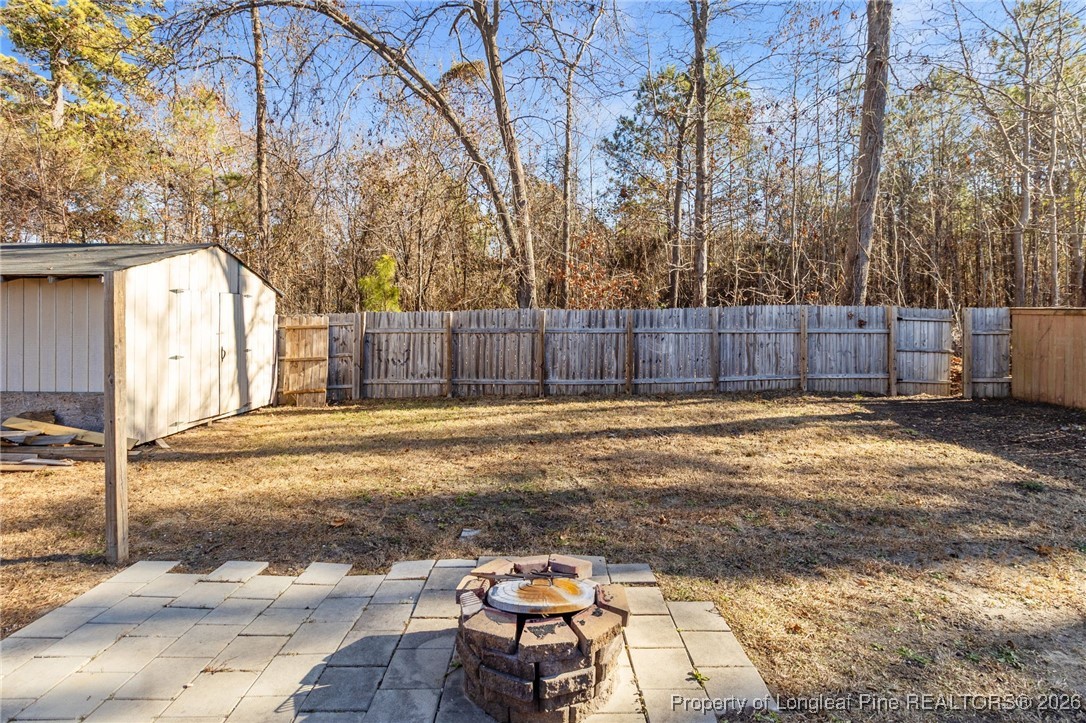 921 Flintwood Road Fayetteville, NC 28314 - Photo 44 of 44 a view of a backyard of a house