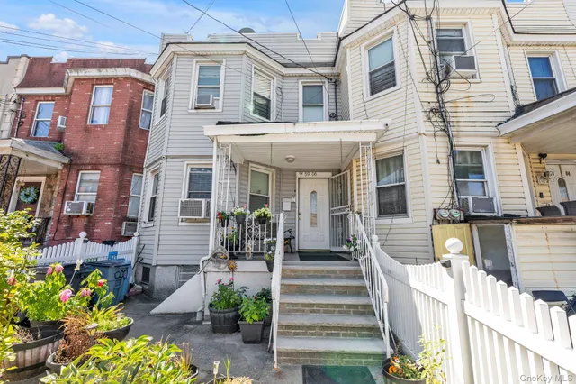 a view of a building with many windows