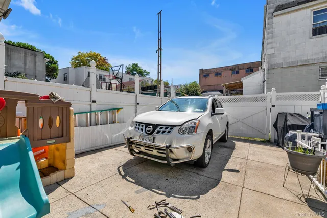 a view of a chairs and tables in the patio