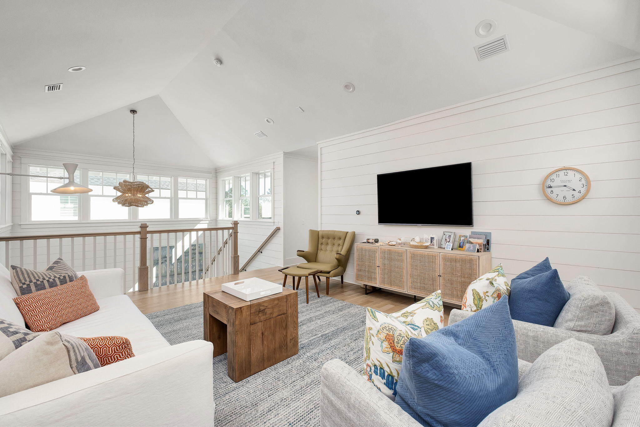 194 Sawbuck Dr Inlet Beach Inlet Beach, FL 32461 - Photo 16 of 38 a living room with furniture and a flat screen tv