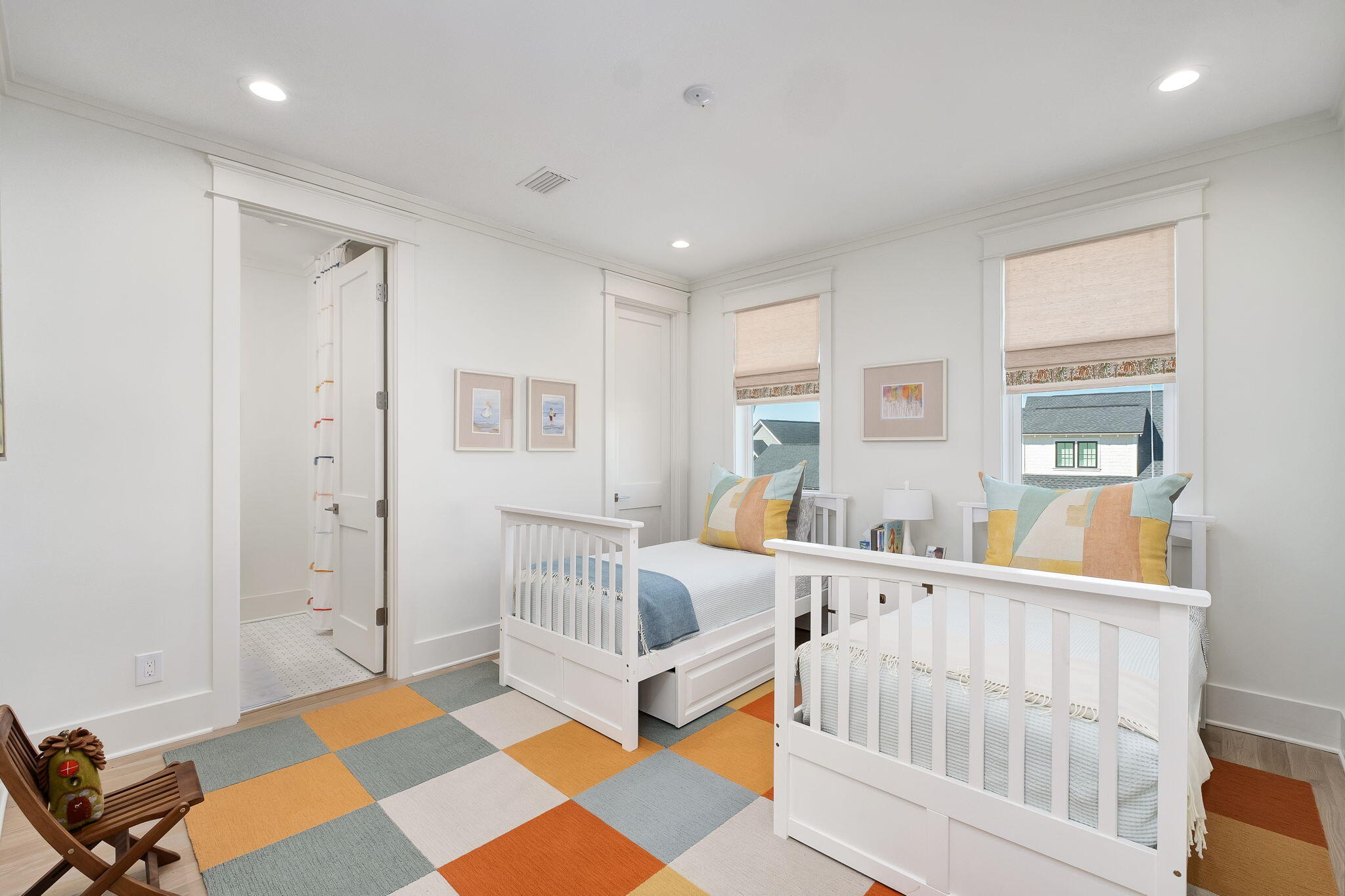 194 Sawbuck Dr Inlet Beach Inlet Beach, FL 32461 - Photo 17 of 38 a bedroom with furniture and a window