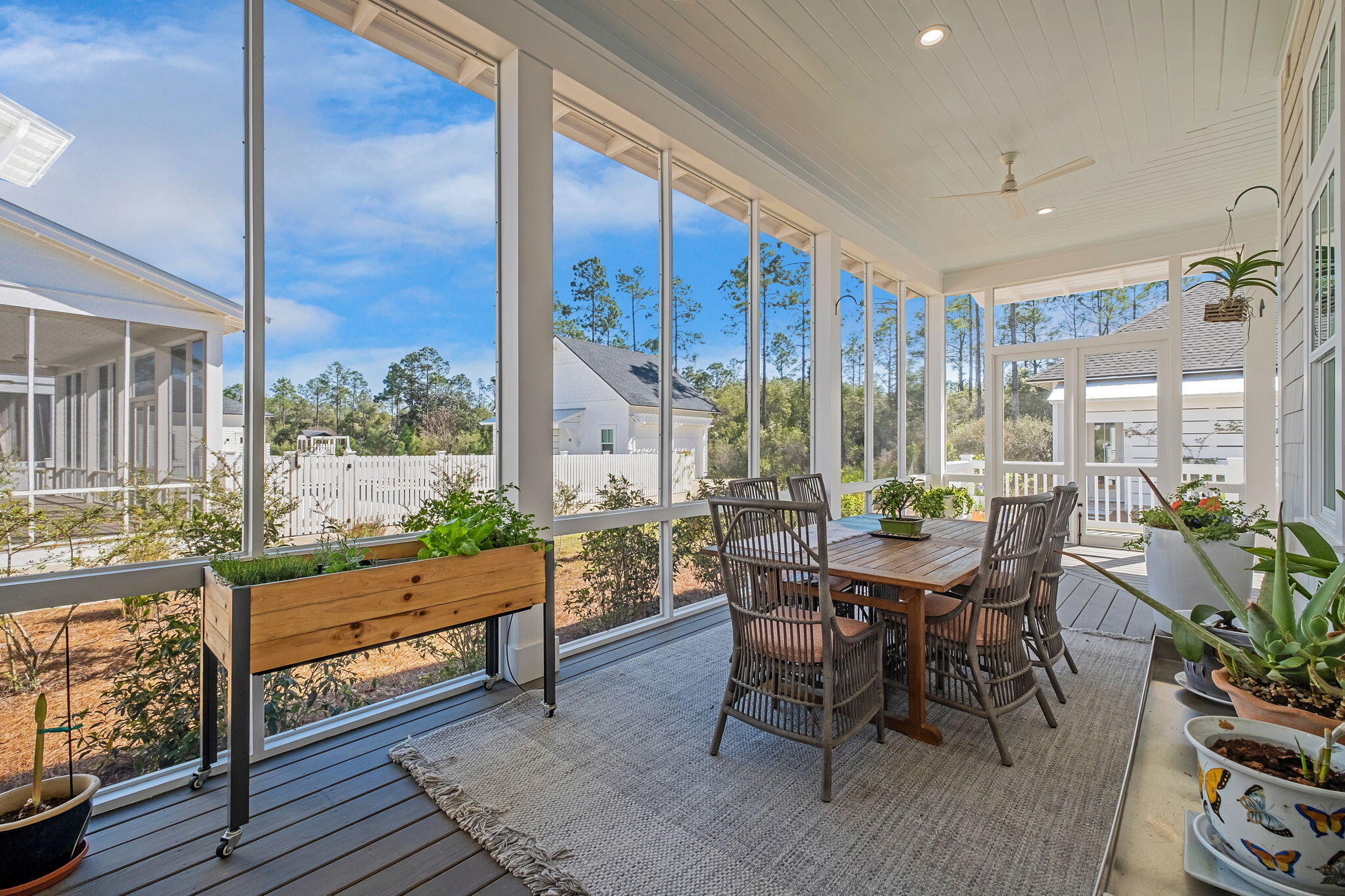 194 Sawbuck Dr Inlet Beach Inlet Beach, FL 32461 - Photo 26 of 38 a view of a dining room with furniture window and wooden floor