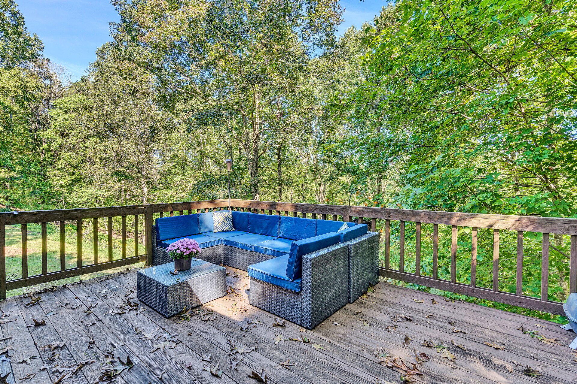 1842 Morris Road Goodview, VA 24095 - Photo 17 of 35 a view of a two chairs in the deck