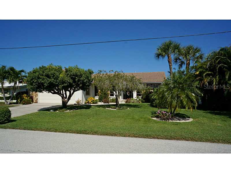 2190 Gulfview Road Punta Gorda, FL 33950 - Photo 1 of 1 Exterior Front - LUSH TROPICAL LANDSCAPING