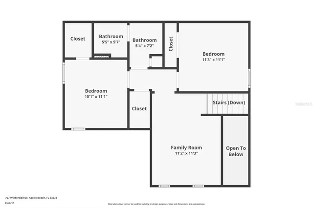 $423,500 | 707 Winterside Drive, Apollo Beach, FL 33572