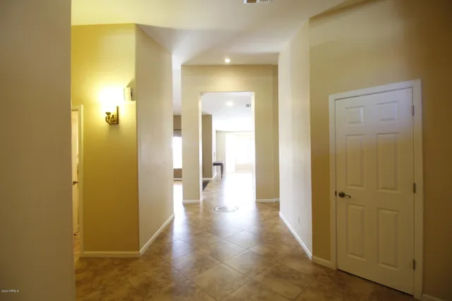 a view of a window in an empty room