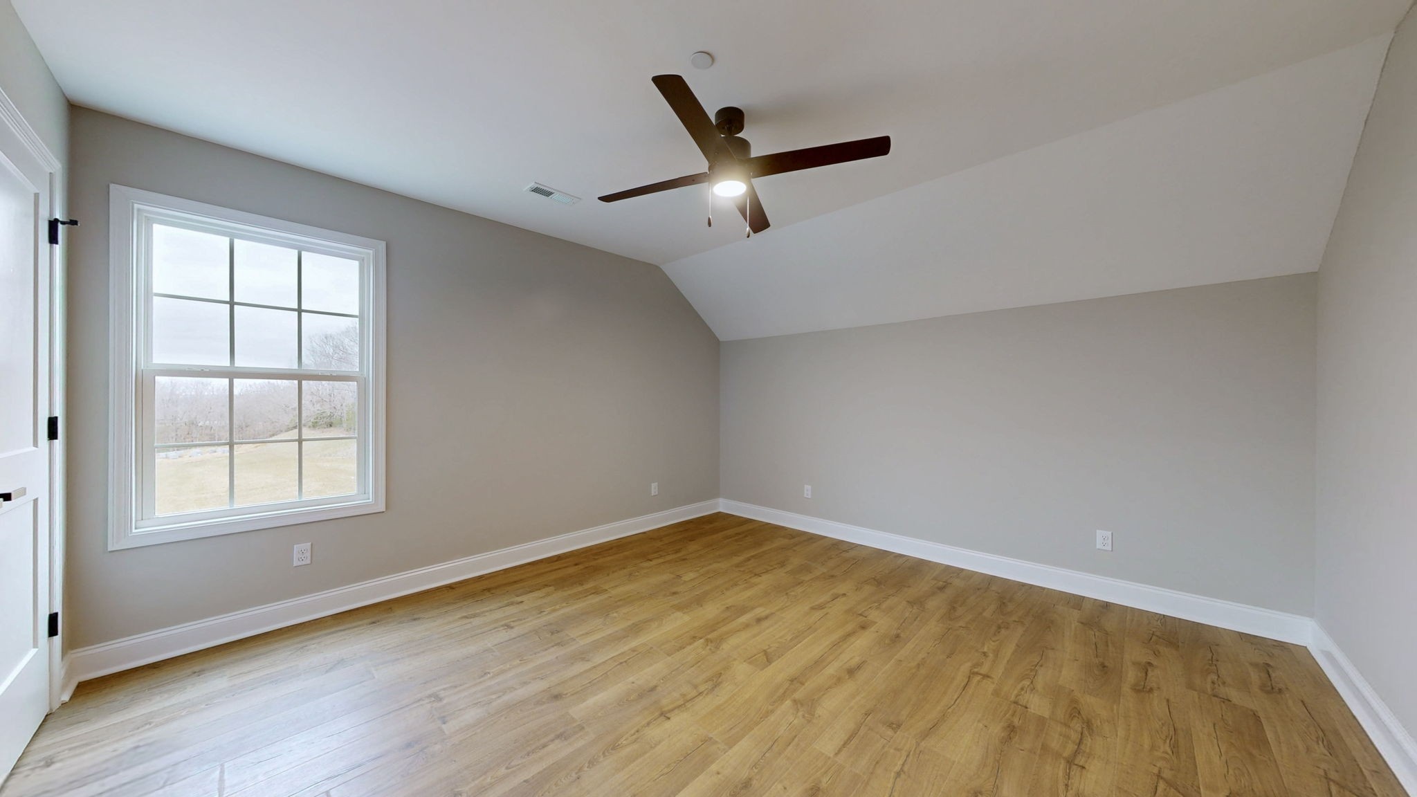 1417 Rooster Rdg Road Joelton, TN 37080 - Photo 14 of 24 wooden floor in an empty room with a window