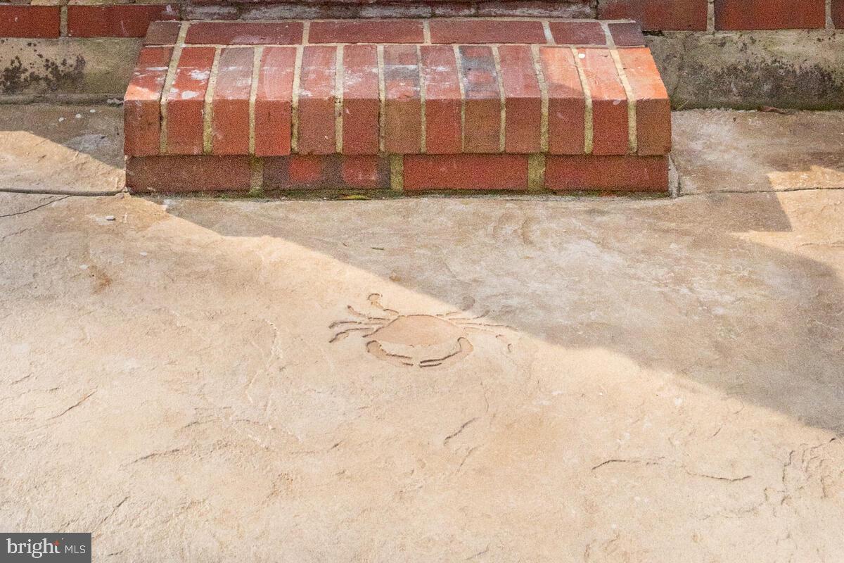 16 Cinder Road Lutherville-Timonium, MD 21093 - Photo 43 of 53 Gorgeous stamped concrete with Chesapeake roots
