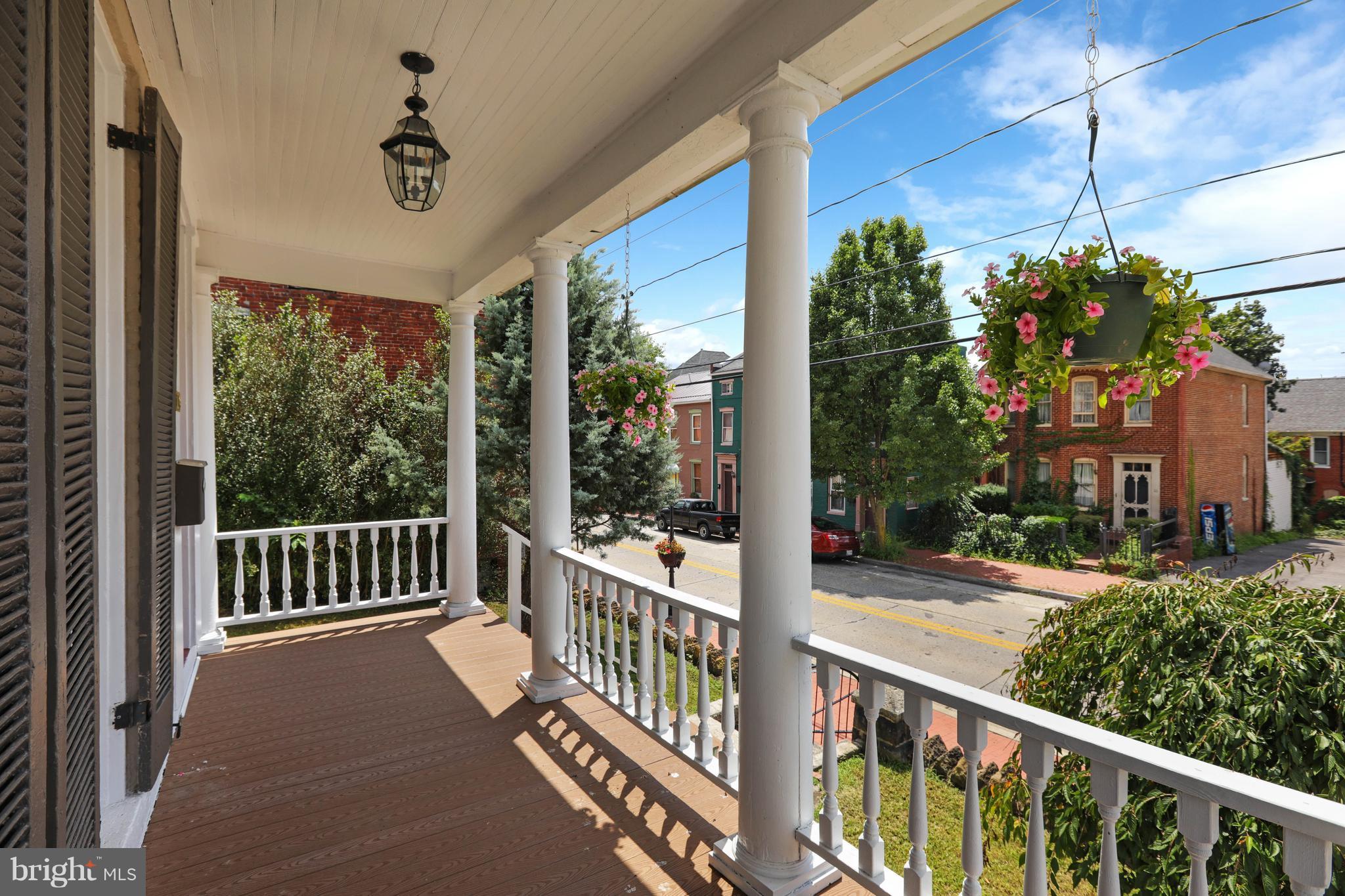 119 Decatur Street Cumberland, MD 21502 - Photo 3 of 30 Lovely front porch view of Downtown