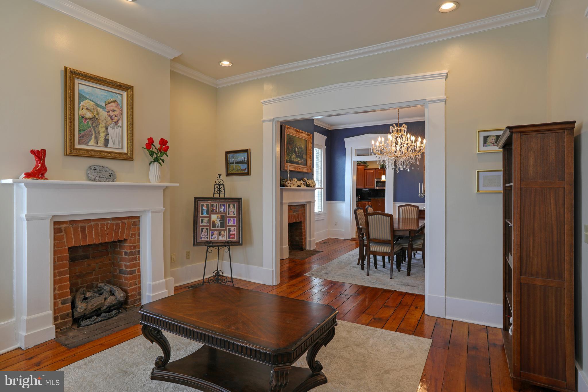 119 Decatur Street Cumberland, MD 21502 - Photo 8 of 30 Living Room opens to Dining Room