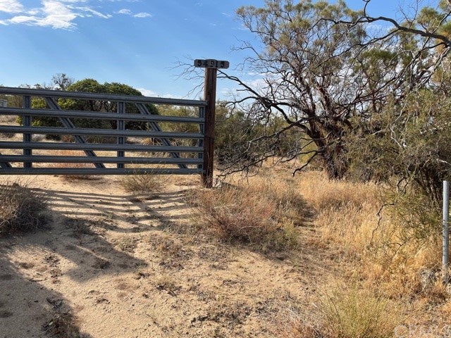 54215 West Hill Road Anza, CA 92539 - Photo 1 of 1 front gated entry way