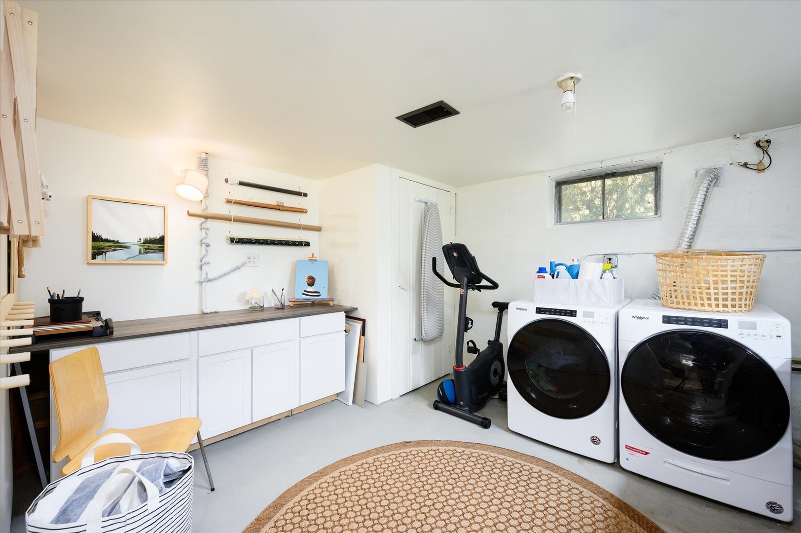 277 Olmsted Road Riverside, IL 60546 - Photo 29 of 34 a utility room with sink dryer and washer