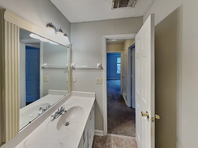 a bathroom with a sink