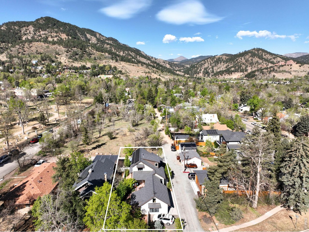 1321 9th Street, Unit A Boulder, CO 80302 - Photo 38 of 45 an aerial view of a city
