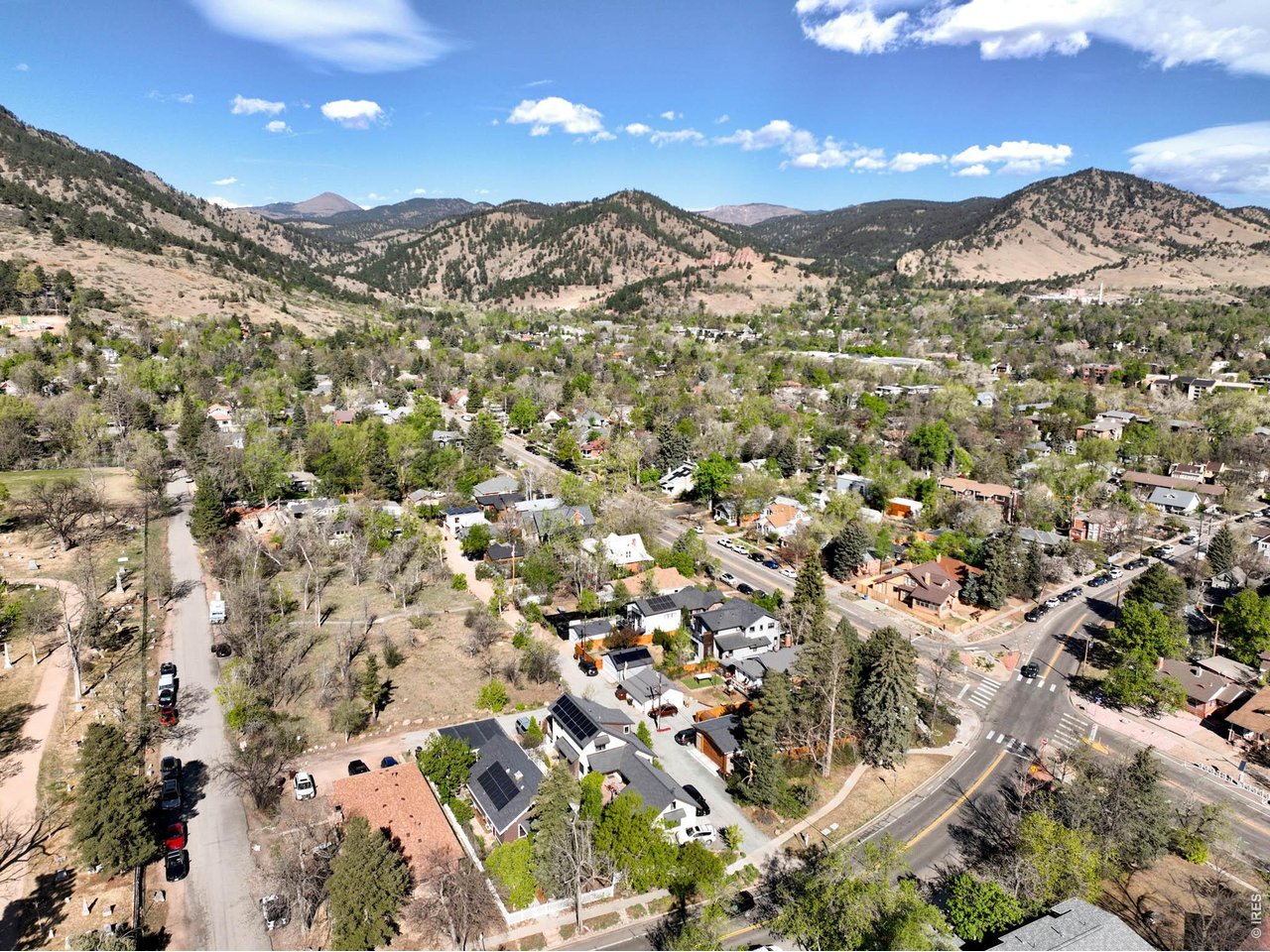 1321 9th Street, Unit A Boulder, CO 80302 - Photo 39 of 45 view of city and mountain
