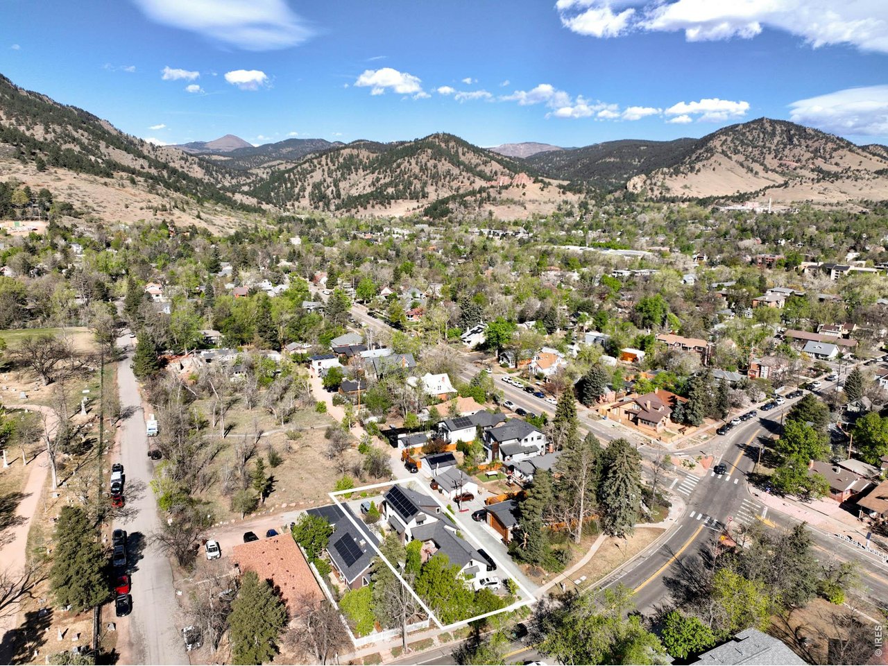 1321 9th Street, Unit A Boulder, CO 80302 - Photo 40 of 45 view of city and mountain