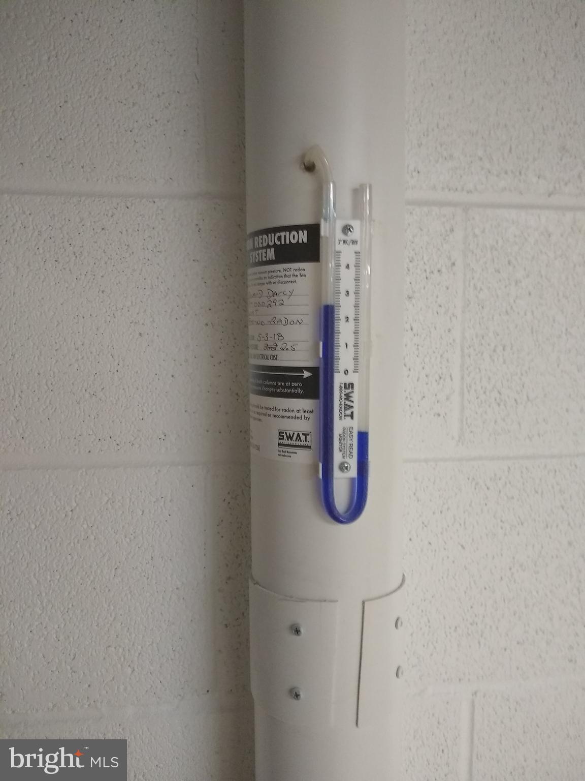 28 Grove Heights Road Berkeley Springs, WV 25411 - Photo 22 of 31 Radon Mitigation in place