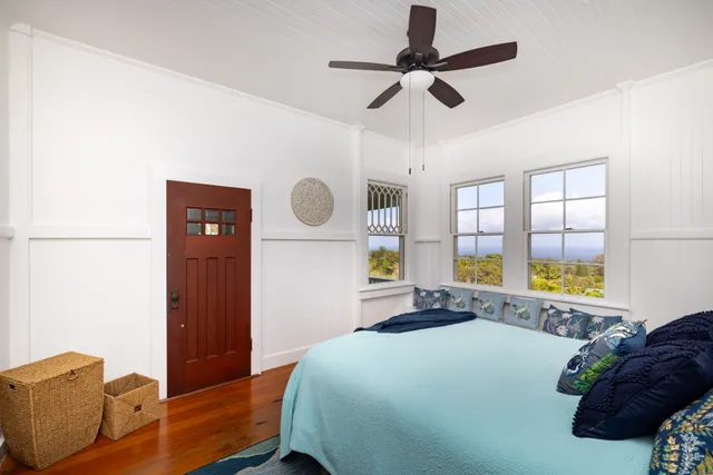 a view of a door and chair