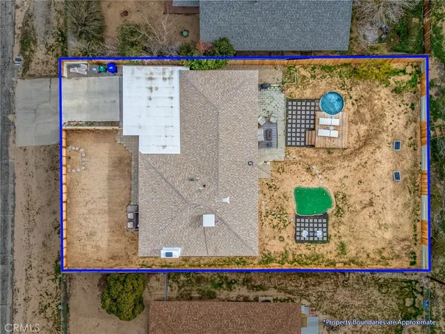 a view of a terrace with furniture