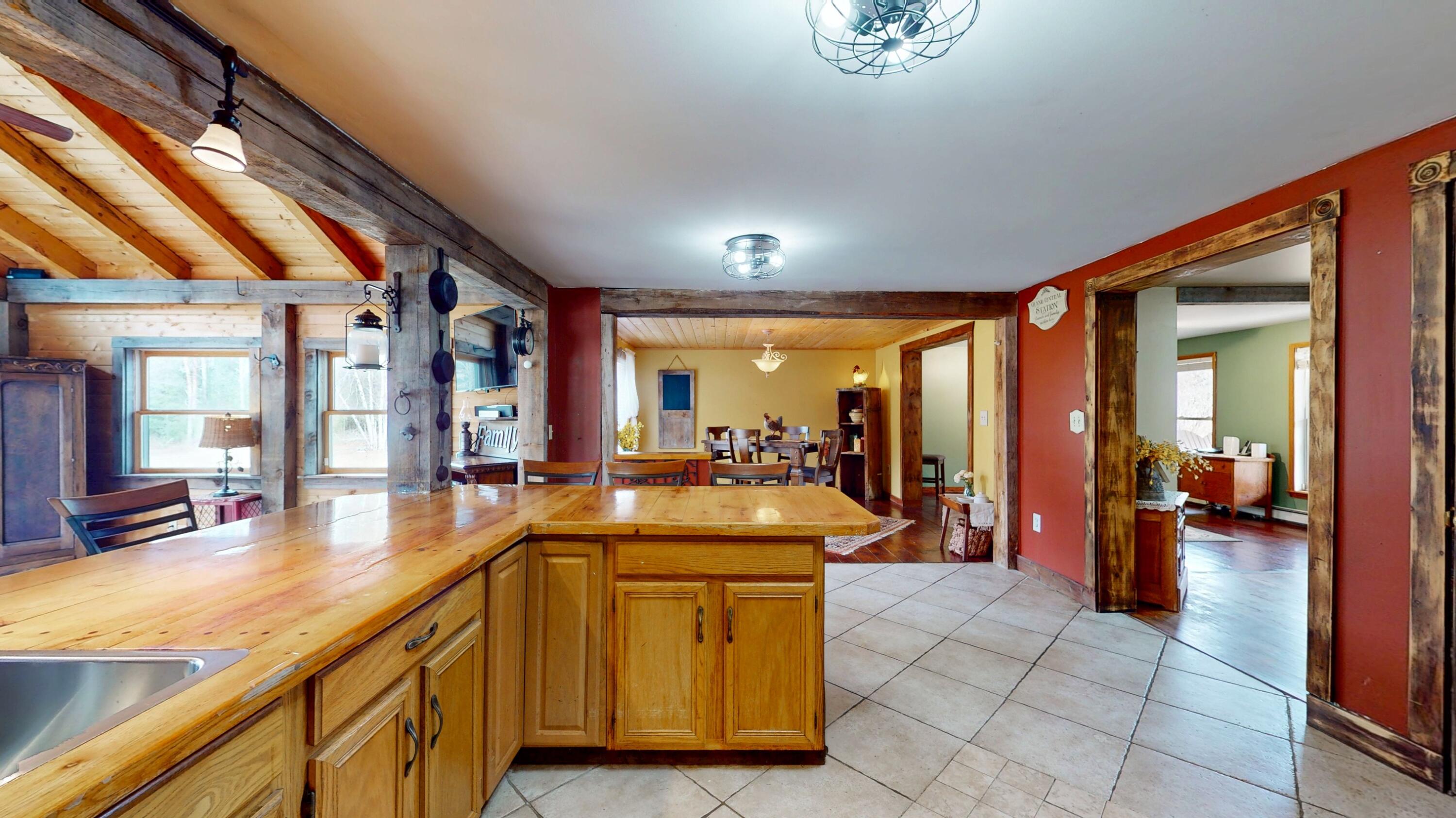 1167 Trout Pond Road Keeseville, NY 12944 - Photo 11 of 74 Kitchen/Dining Room View
