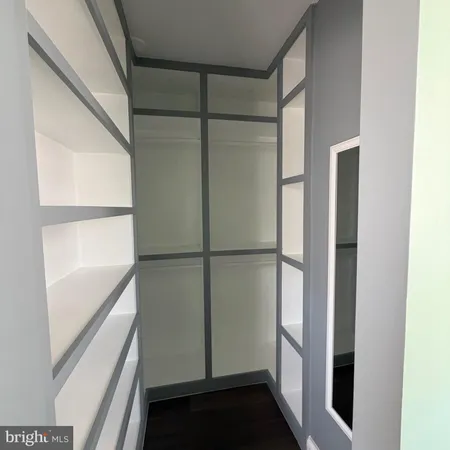 a view of walk in closet
