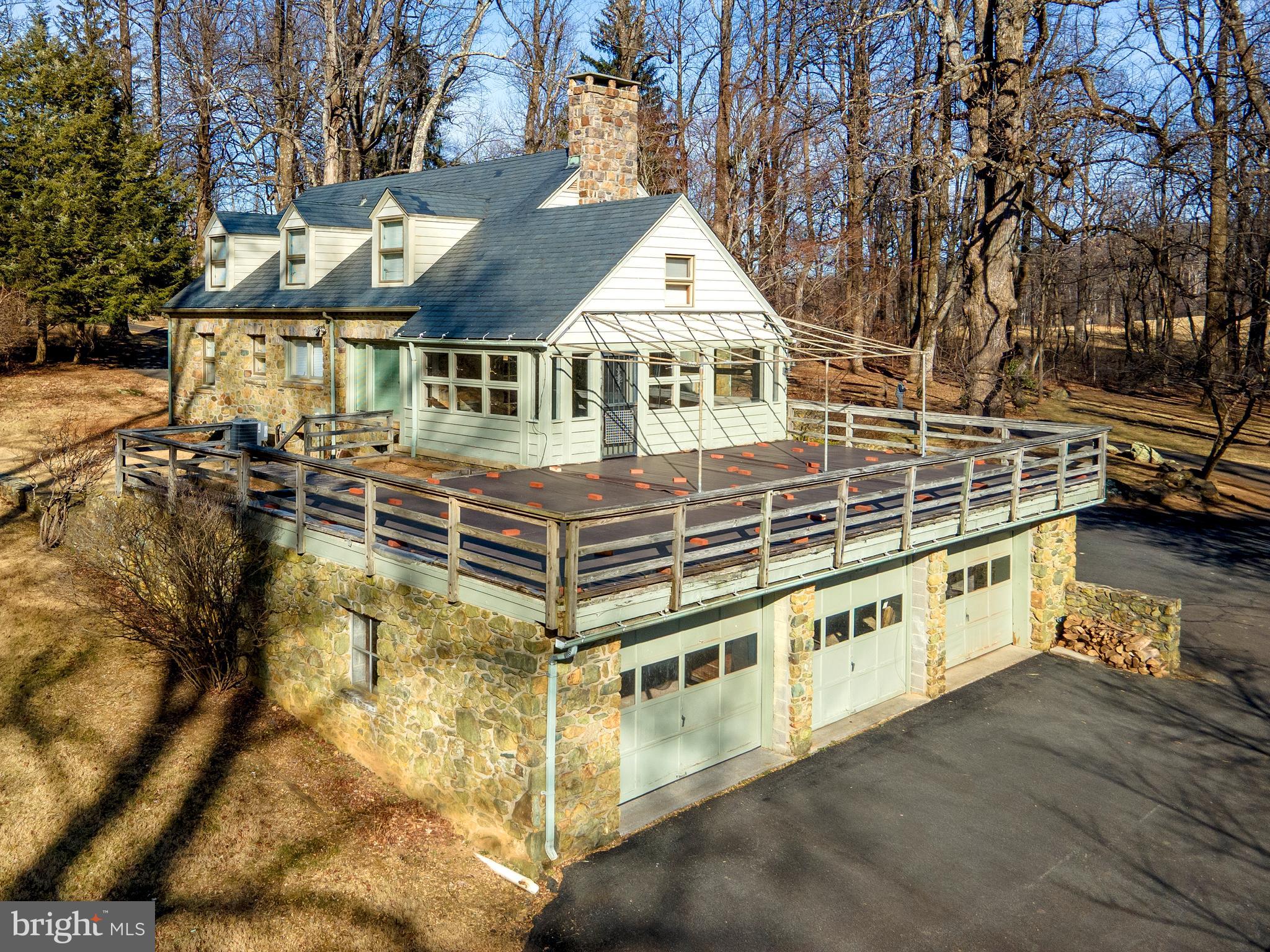 32843 Mt Weather Road Bluemont, VA 20135 - Photo 30 of 42 1-car garage was added 1st, then a 3-car garage