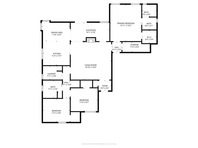 a picture of a floor plan
