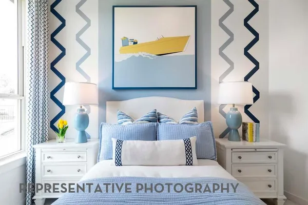 a view of cabinets and window