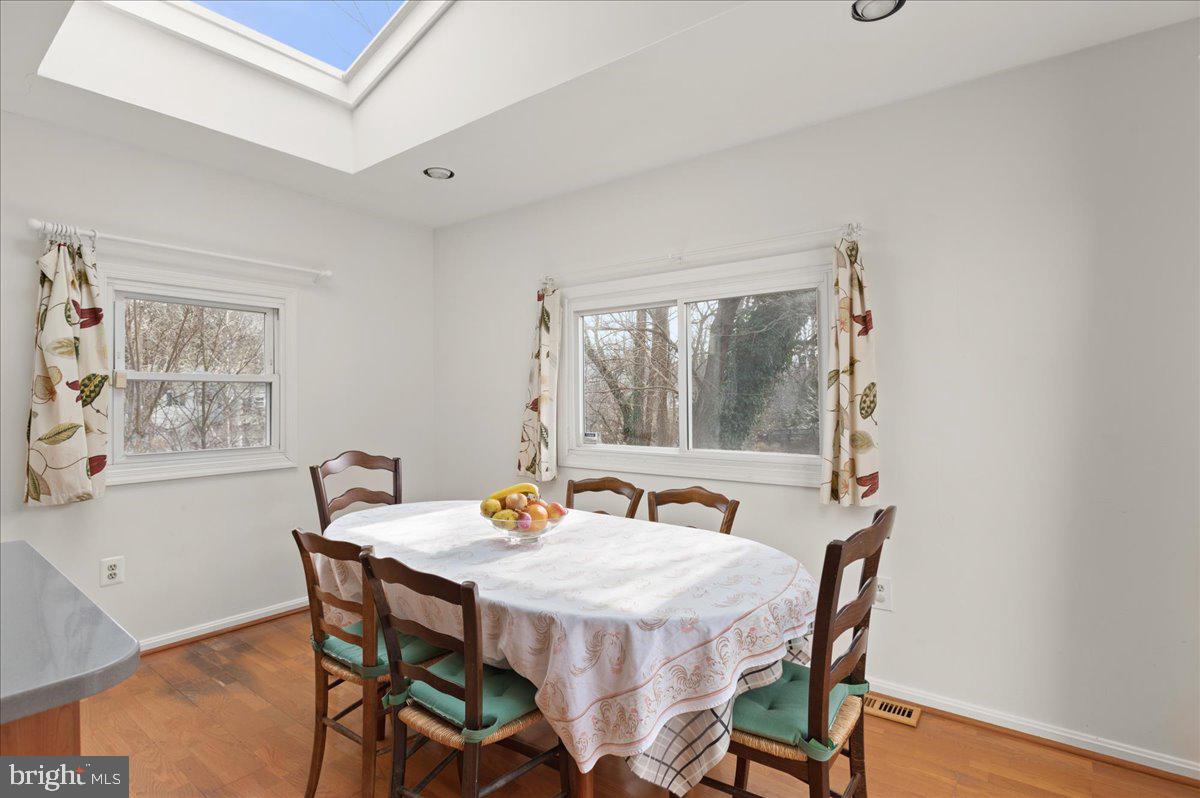 8606 Grubb Road Chevy Chase, MD 20815 - Photo 13 of 31 Table space in the sunroom