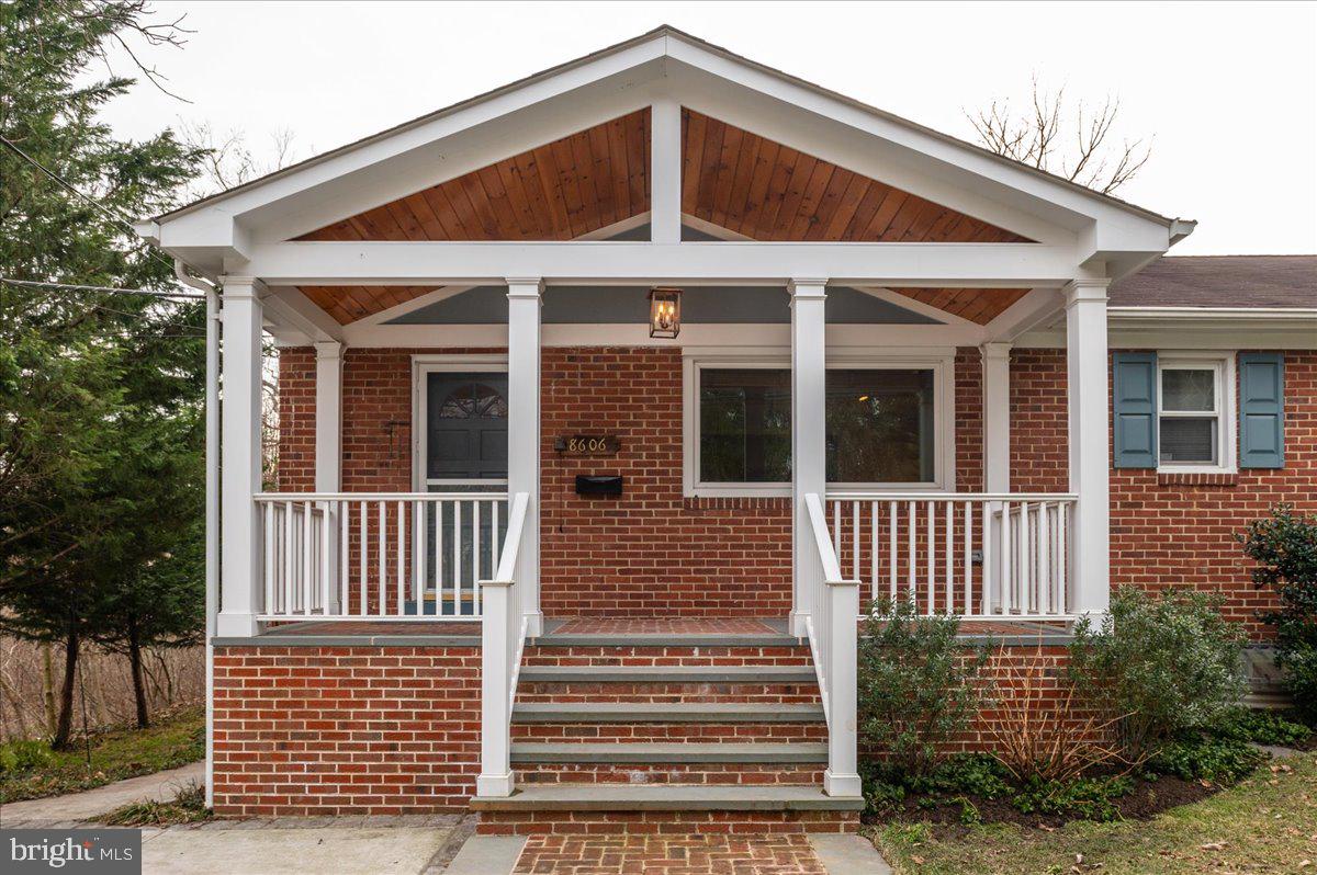 8606 Grubb Road Chevy Chase, MD 20815 - Photo 2 of 31 Front porch added in 2019