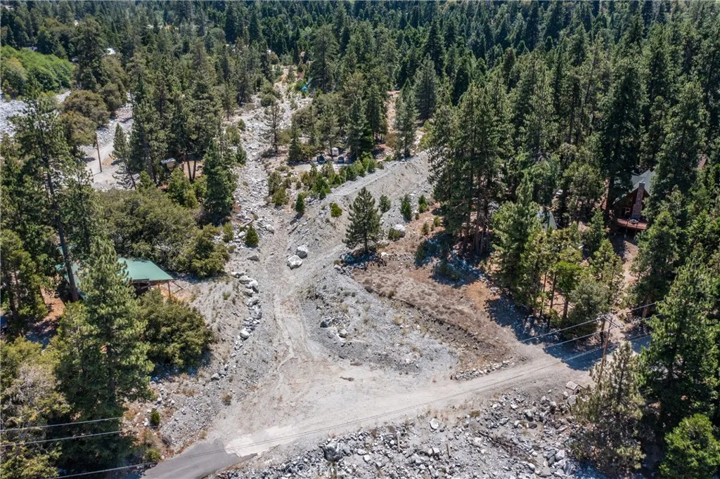 0 Quercus Lane Forest Falls, CA 92339 - Photo 20 of 24 a view of a dry yard with lots of bushes