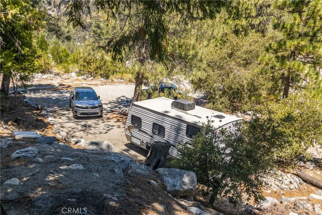 0 Quercus Lane Forest Falls, CA 92339 - Photo 3 of 24 a view of a backyard with sitting area