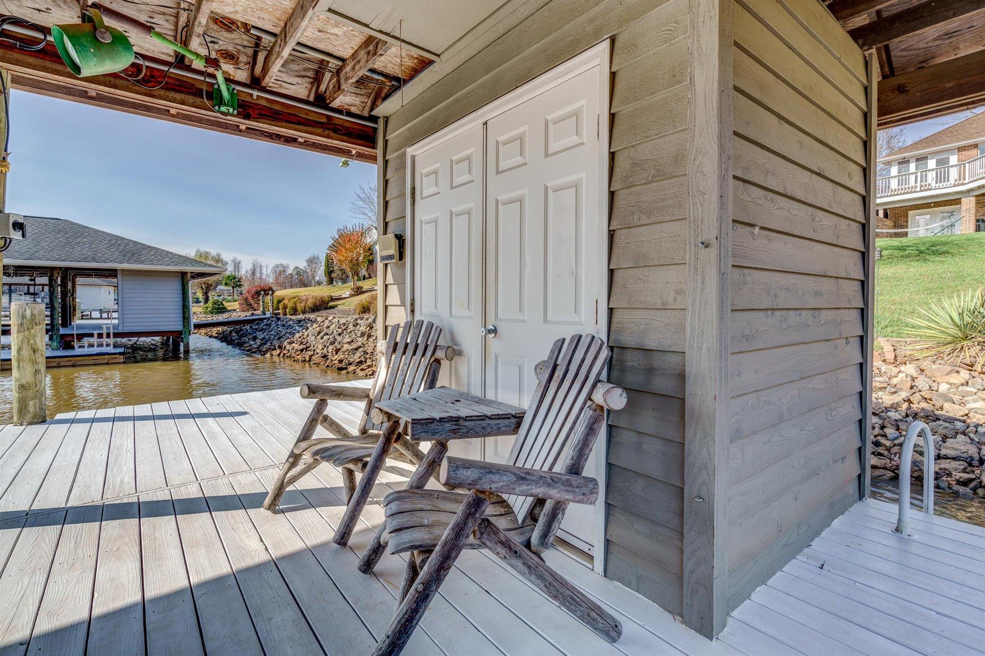 171 Sandy Point Court Union Hall, VA 24176 - Photo 56 of 65 a view of balcony with outdoor seating