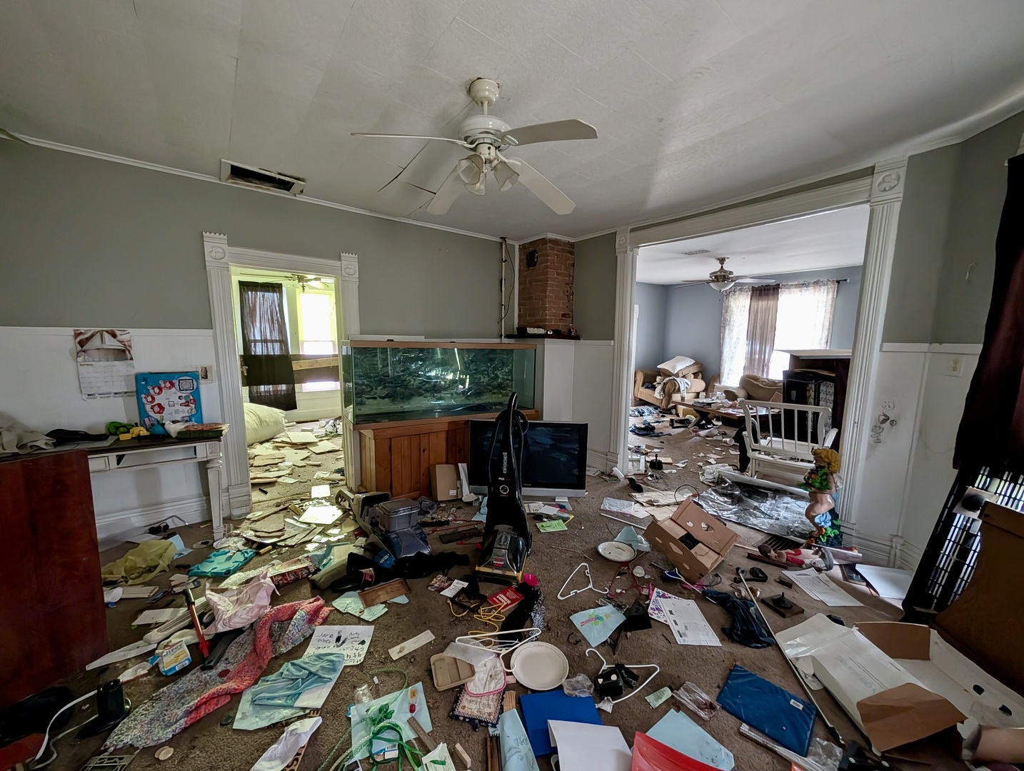 440 North Campbell Street Macomb, IL 61455 - Photo 24 of 50 a living room with lots of furniture and a wooden floor
