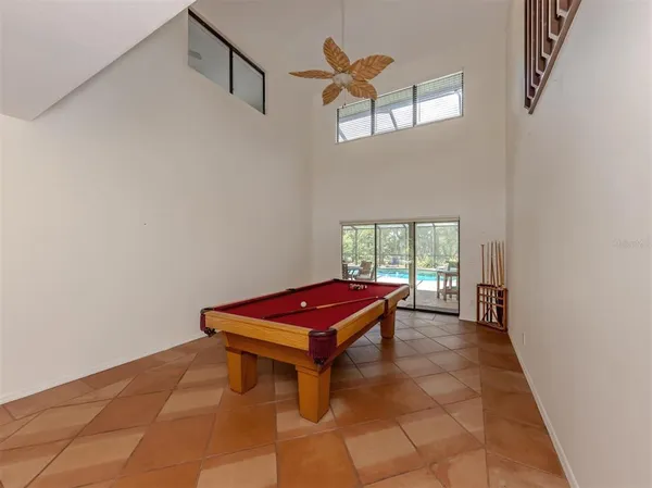 a room with furniture and a window