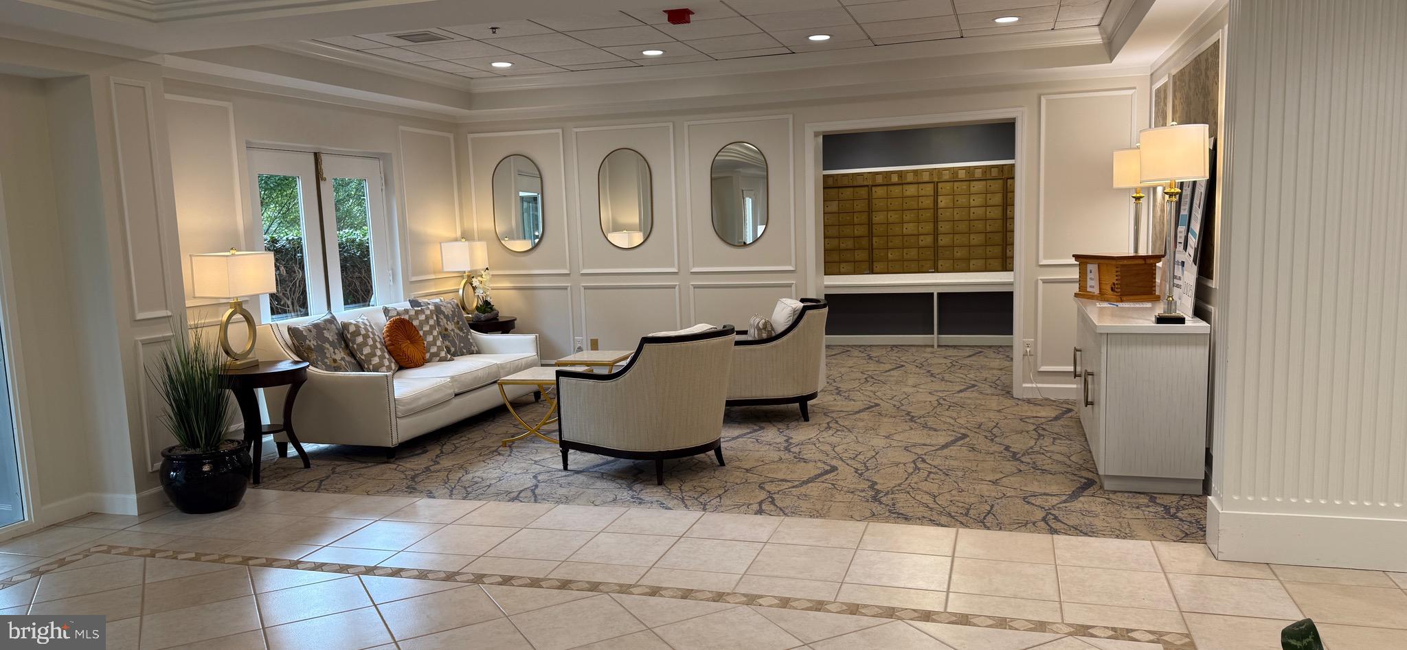 19385 Cypress Ridge Terrace, Unit 815 Leesburg, VA 20176 - Photo 4 of 38 Elegant redecorated lobby