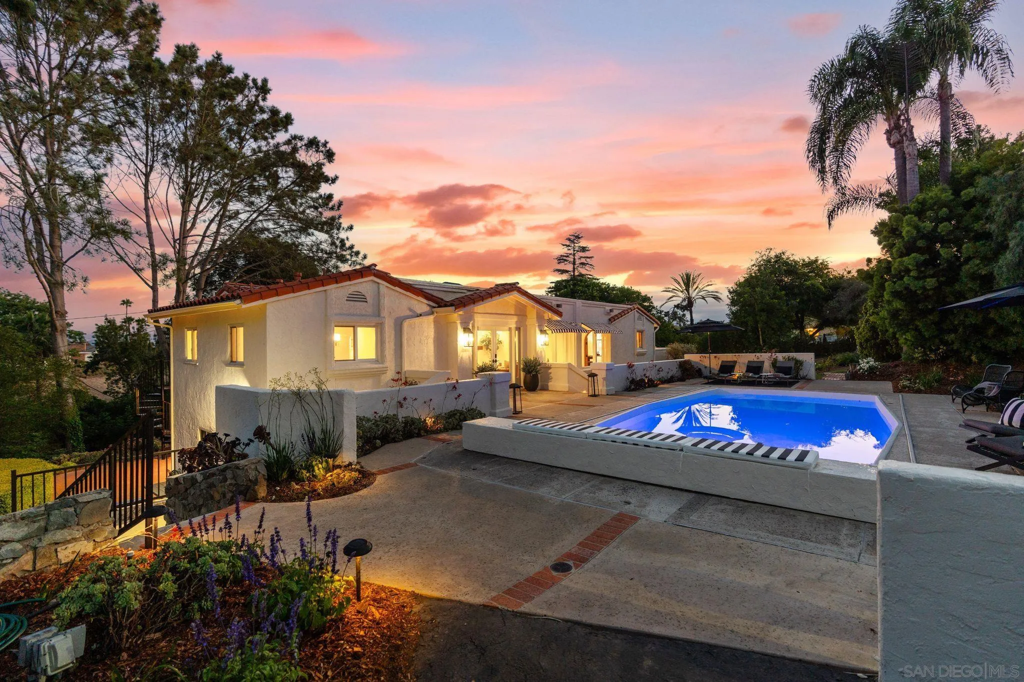 6347 Las Colinas Rancho Santa Fe, CA 92067 - Photo 4 of 24 a view of a house with swimming pool